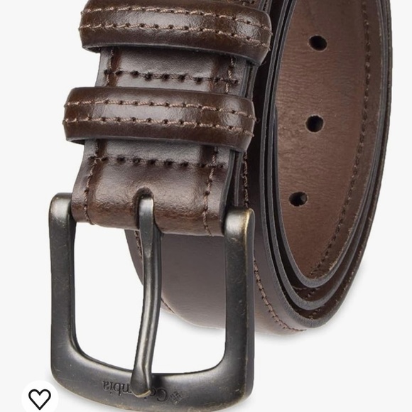 🌸NIP COLUMBIA Leather Belt - size Men’s 50” waist - Picture 8 of 14
